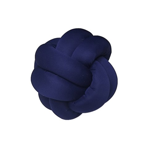 Almofada de Nó Decorativa Marinho 23x23cm DOMMUN 0