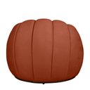 Ver imagem 5 de Kit 02 Poltrona Decorativa Concha Base Arco Giratória Veludo Cor:terracota