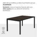 Ver mais imagens de Conjunto Sala de Jantar com 6 Cadeiras Atenas