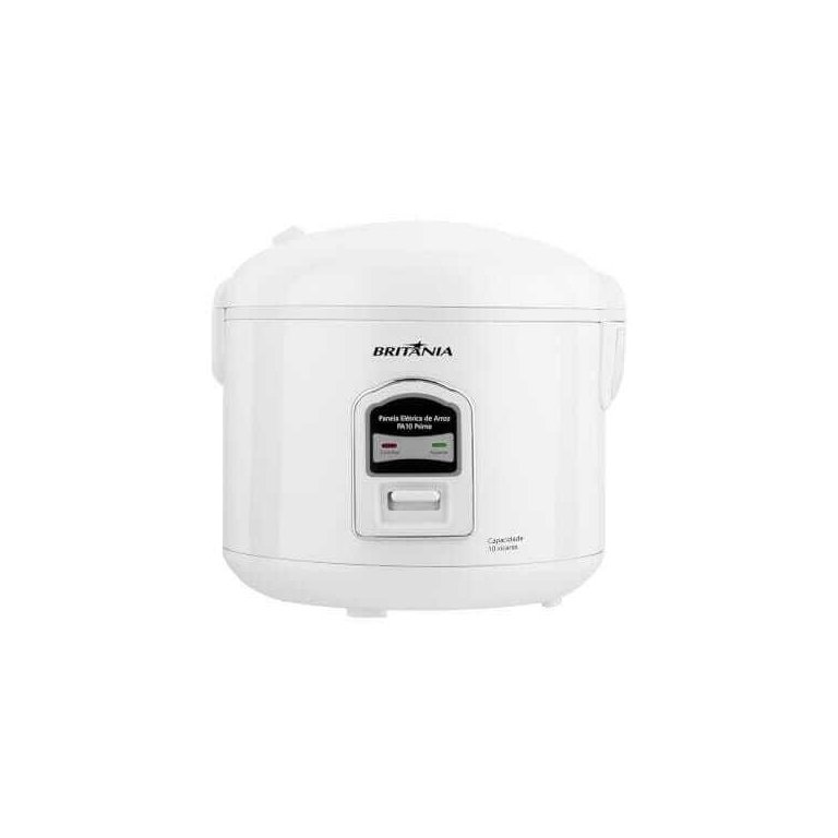 Panela Elétrica de Arroz 220v - Prime Branca - Britânia PA10