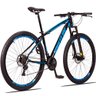 Bicicleta MTB Vega Aro 29 Quadro 15 Alumínio 24V Freio a Disco Preto Azul - Spaceline - 2