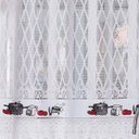 Ver imagem 2 de Cortina de Renda para Cozinha com Bandô Utensílios 1,50x1,20m