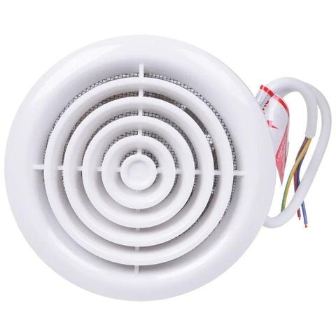 Exaustor para Banheiro 100mm 220V 15W Vazao 75 M3-H Branco Liege Cosmetics