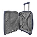 Ver imagem 4 de Mala de Viagem Tamanho Bordo 10kg em Polipropileno Cadeado Tsa Gladiador P2mb:azul Marinho