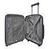 Mala de Viagem Tamanho Bordo 10kg em Polipropileno Cadeado Tsa Gladiador P2mb:azul Marinho - 4