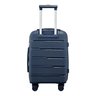 Mala de Viagem Tamanho Bordo 10kg em Polipropileno Cadeado Tsa Gladiador P2mb:azul Marinho - 5