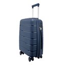 Ver imagem 2 de Mala de Viagem Tamanho Bordo 10kg em Polipropileno Cadeado Tsa Gladiador P2mb:azul Marinho