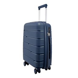 Mala de Viagem Tamanho Bordo 10kg em Polipropileno Cadeado Tsa Gladiador P2mb:azul Marinho - 2