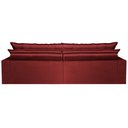 Ver imagem 6 de Sofá Sem Caixa Retrátil Reclinável 2,15m Cama inBox França Velusoft Vermelho