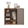 Cômoda Espaçosa 2 Portas 3 Prateleiras Caemmun Pegasus Buriti / Fendi - 4