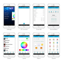 Ver mais imagens de Painel Plafon Led 36w Musical Dimerizavel Bluetooth C/ Controle e App