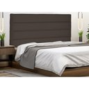 Ver imagem 2 de Cabeceira King 195 cm Greta Suede - SSX Multicoisas - Café