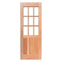 Ver imagem 1 de Porta de Madeira Maciça Pe09q de Eucalipto Linha Gold Esel Esquadrias - 2.10 (a) X 0.80 (l)