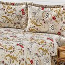 Ver imagem 2 de Colcha Queen Size La Bella 3 Peças com Tecido Estampado Bege