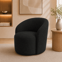 Ver imagem 2 de Poltrona Decorativa Yara Boucle Sala Estar Quarto Recepção Confortável