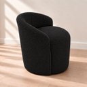 Ver mais imagens de Poltrona Decorativa Yara Boucle Sala Estar Quarto Recepção Confortável