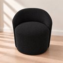 Ver imagem 5 de Poltrona Decorativa Yara Boucle Sala Estar Quarto Recepção Confortável