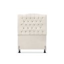 Ver imagem 2 de Cabeceira de Cama Box Solteiro 90 Cm Dunas - Veludo Bege Claro.