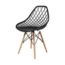 Ver imagem 4 de Kit Mesa Redonda Chanfrada Eames 90cm com 4 Cadeiras Kaila La Mobilia