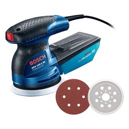 Lixadeira Excentrica Gex 125-1 Ae 250w Bosch 127v - 0601.387.5d0-000 - 4