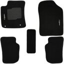 Ver imagem 3 de Jogo de Tapete Automotivo Carpete Hyundai Hb20x 2013 À 2019 Soft Logo Bordado Preto 5 Peças S/m Soft