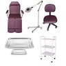 Kit Maca Podologia Exaustor com Tripé Carrinho Mocho e Bandejas Fiscomed Kit Maca para Podologia - 1