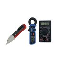 Ver imagem 1 de Kit Alicate Detector Fuga Corrente Ac Va-410 Multímetro Resistência Diodo Hfe Detector Tensão 90 A 1
