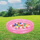 Ver imagem 7 de Piscina de Bolinhas Inflável Infantil 25 bolas 120 Litros Jilong - Rosa