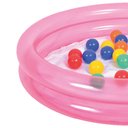 Ver imagem 6 de Piscina de Bolinhas Inflável Infantil 25 bolas 120 Litros Jilong - Rosa