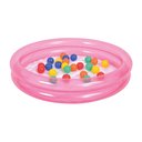 Ver imagem 5 de Piscina de Bolinhas Inflável Infantil 25 bolas 120 Litros Jilong - Rosa