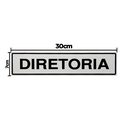 Ver imagem 2 de Combo 6 Placas De Sinalização Diretoria 30x7 Acesso - B-518 F9e