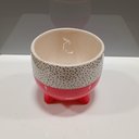 Ver imagem 6 de Cachepô de Cerâmica Vermelho 15x16x16cm Vaso Plantas Jardim Sala Suculenta