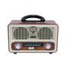 rádio portátil Retro AM, FM, SW1, SW2, 4 bandas, estéreo, USB, TF, MP3 - alfacell - 1