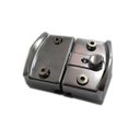 Ver imagem 3 de Bate e Fecha 1570 para Janela de Vidro de Correr V/V Opção Cadeado - Cromado