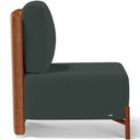 Ver imagem 6 de Poltrona Decorativa Sala de Estar Living Hungria L02 Couríssimo Camel Suede Verde Musgo - Lyam Lyam 