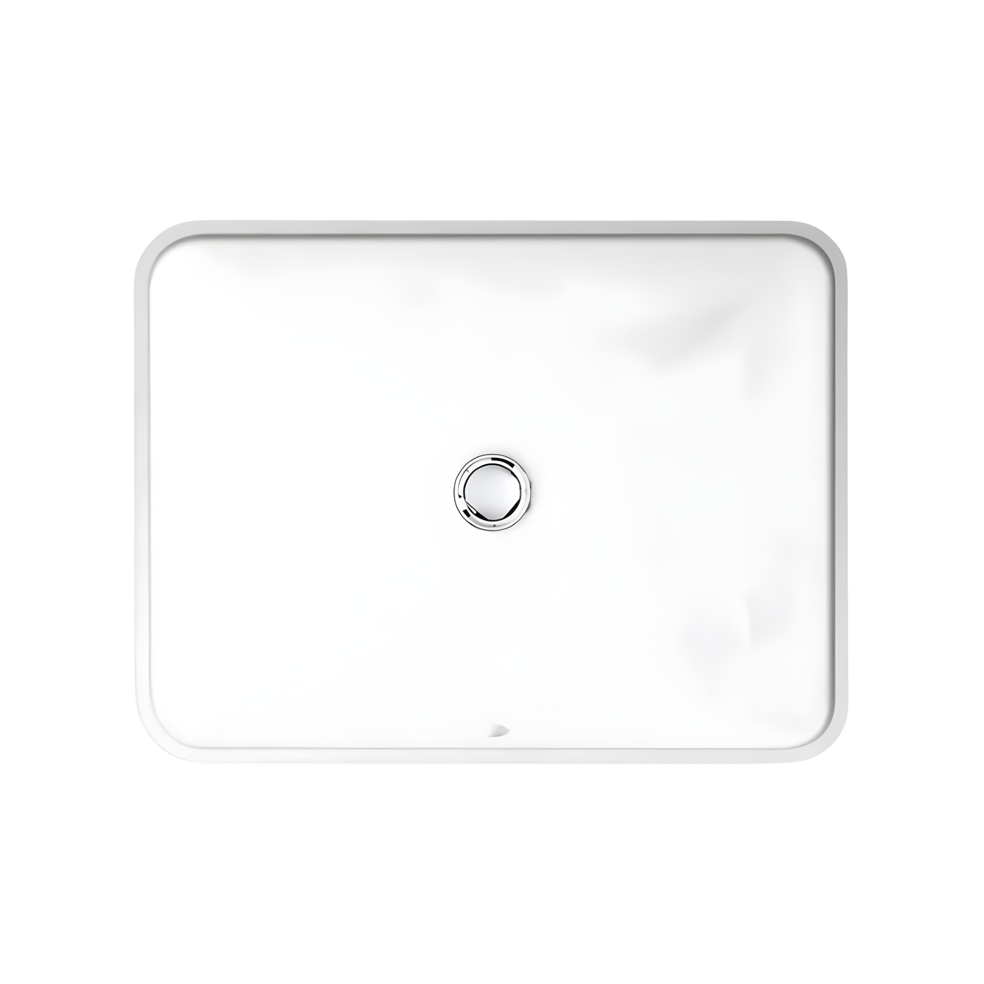 Cuba para Banheiro Kohler Caxton de Embutir Retangular 44x33cm Branco