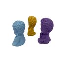 Ver imagem 5 de Buda Baby Trio Coloridos Imagem em Gesso Estatueta