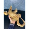 Dragão De Komodo De Madeira Suar 40cm - 10