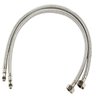 Engate Flexível Misturador Mangueira Aço Monocomando 60cm par DOAN AC12 - 2