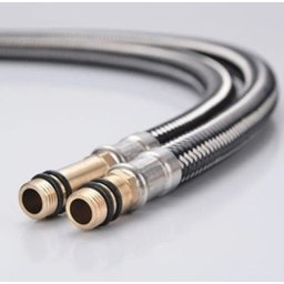 Engate Flexível Misturador Mangueira Aço Monocomando 60cm par DOAN AC12 - 4