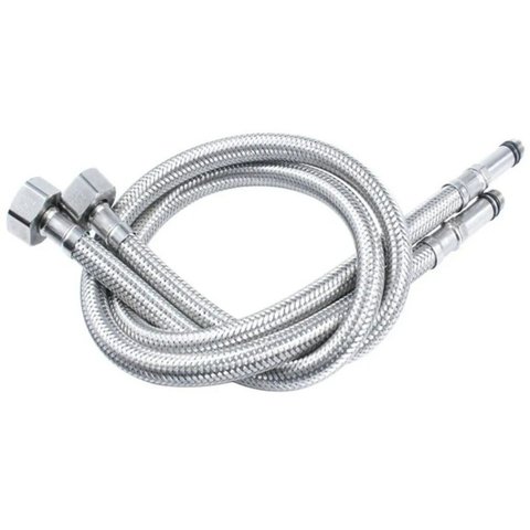 Engate Flexível Misturador Mangueira Aço Monocomando 60cm par DOAN AC12