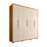 Guarda-Roupa Casal 6 Portas 4 Gavetas 100% MDF com Pés Matisse - 3