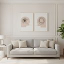 Ver imagem 5 de Kit 2 Quadros Psicologia Linhas da Mente 40x60 Moldura:branca