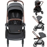 Carrinho de Bebe Moises Chicco Mysa Bebe Conforto Kory Black - 2