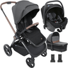 Carrinho de Bebe Moises Chicco Mysa Bebe Conforto Kory Black - 1