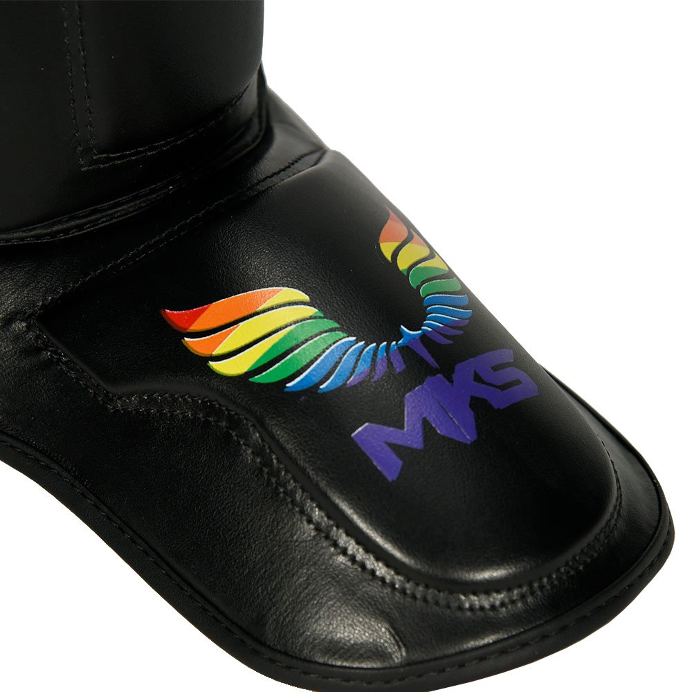 Caneleira de Muay Thai e Kickboxing Mks Energy Pride Mks Combat Preto - 6