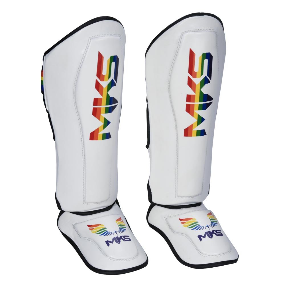 Caneleira de Muay Thai e Kickboxing Mks Energy Pride Mks Combat Preto - 1