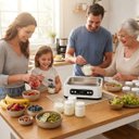 Ver imagem 4 de Iogurteira Elétrica Multifuncional para Iogurte Natural 110V