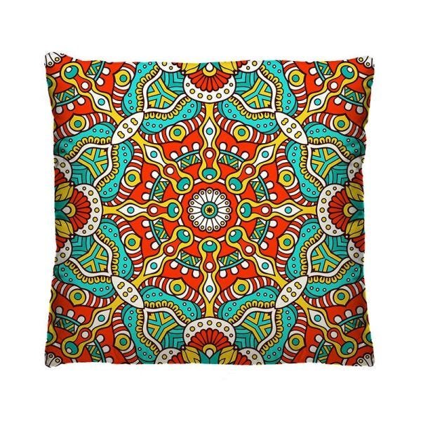 Kit 3 Capas de Almofadas Decorativas Estampa Mandala 40cm - 2