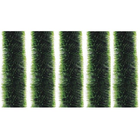 Kit Festão PVC Verde Duo 9CMX2M 5 Peças Total 10 Metros